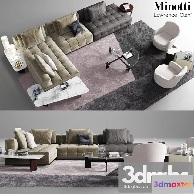 964434 - Minotti Lawrence Clan Seating 2