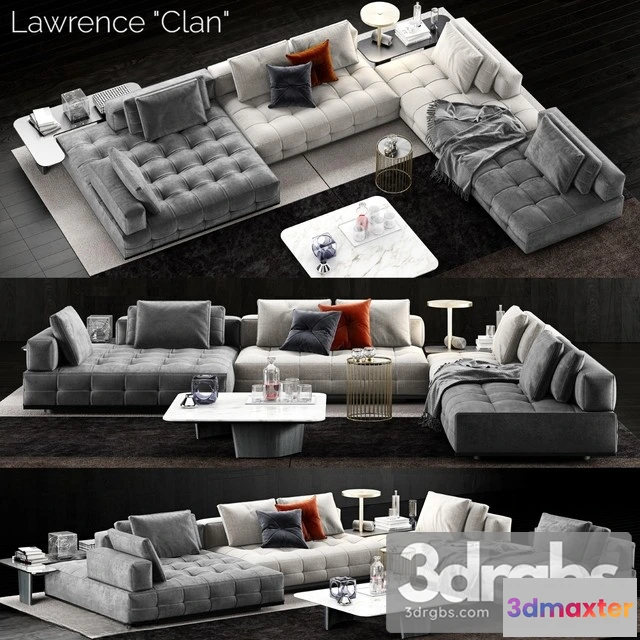 964444 - Minotti Lawrence Clan Sofa 4
