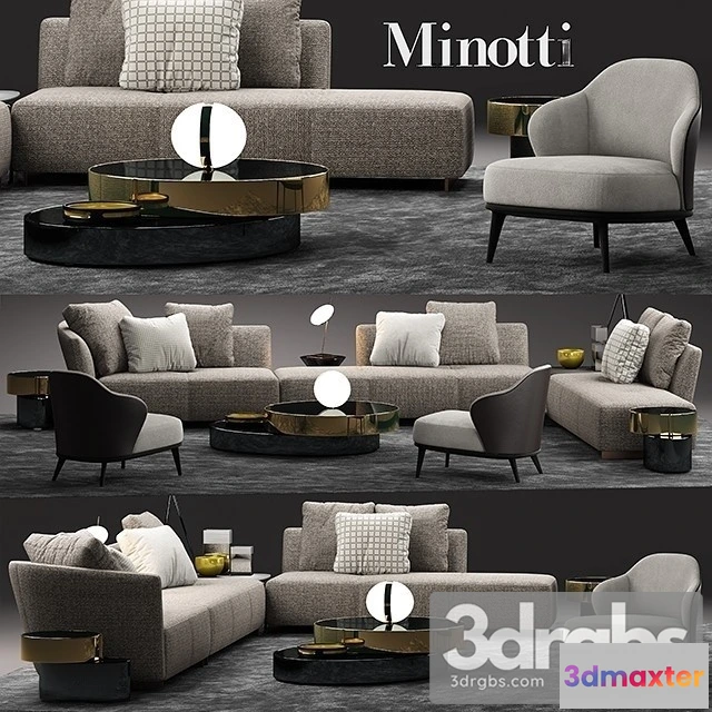 964488 - Minotti Lounge Seymour Sofa