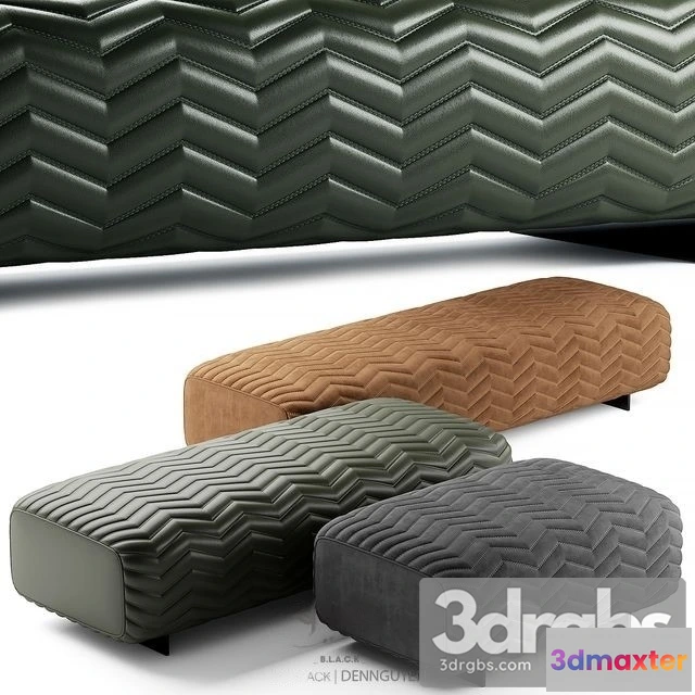 964512 - Minotti Quincy Pouf - No.2