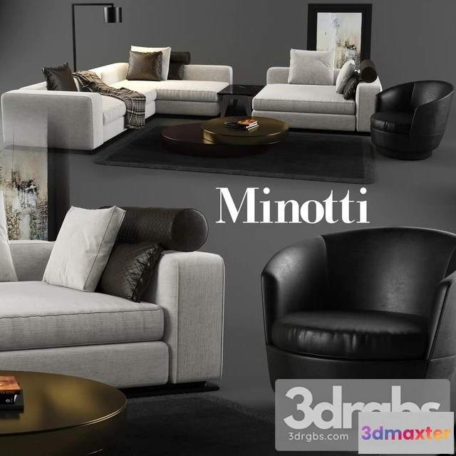 964534 - Minotti Set Sofa