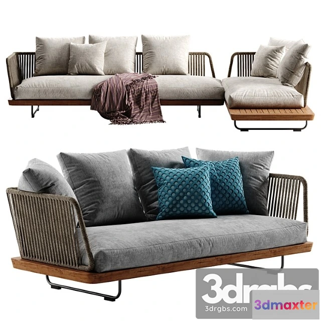 964578 - Minotti sunray sofa set 1 2