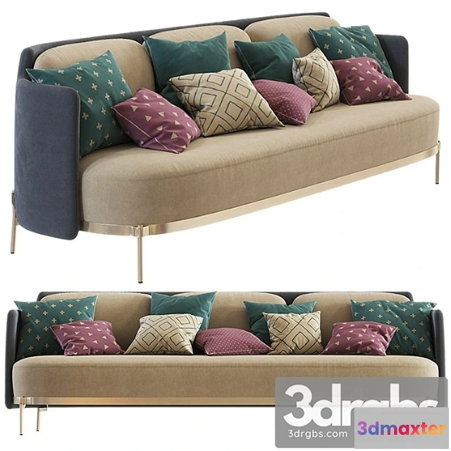 964582 - Minotti tape sofa (three seats) 2