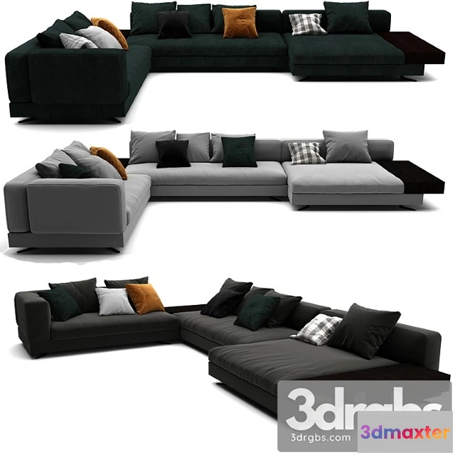 964598 - Minotti white sofa set 012 2