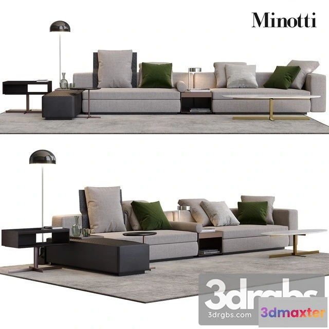 964604 - Minotti Yang Sofa 01