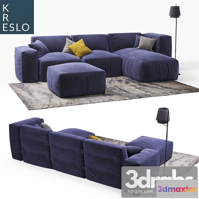 964680 - Modular frameless sofa 2