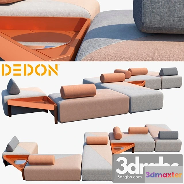 964684 - Modular sofa brixx dedon 2