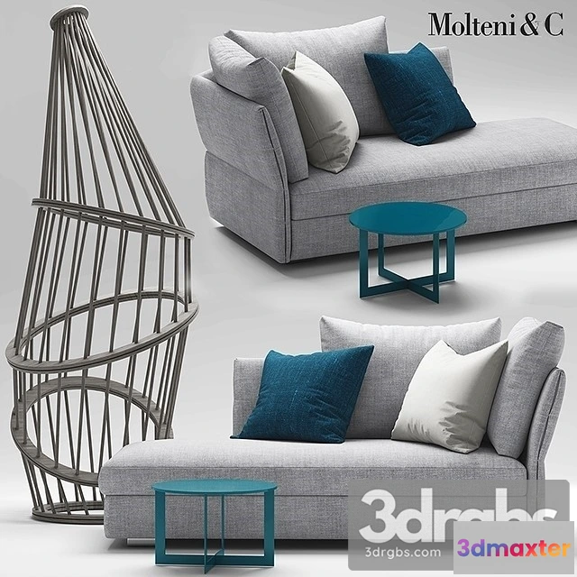 964770 - Molteni Holiday Sofa 01