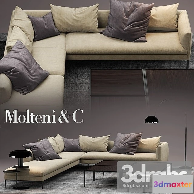964788 - Molteni Sofa Paul 01