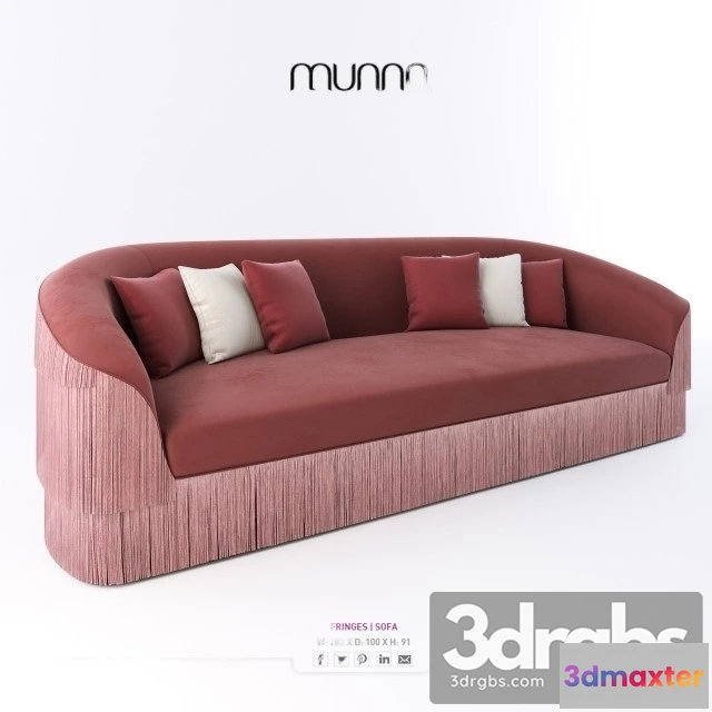 964878 - Munna Fringes Sofa