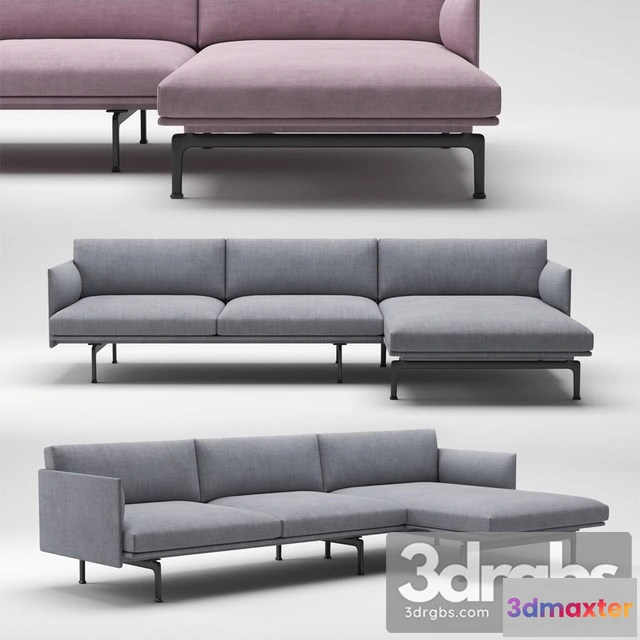 964888 - Muuto Outline Chaise Longue 01