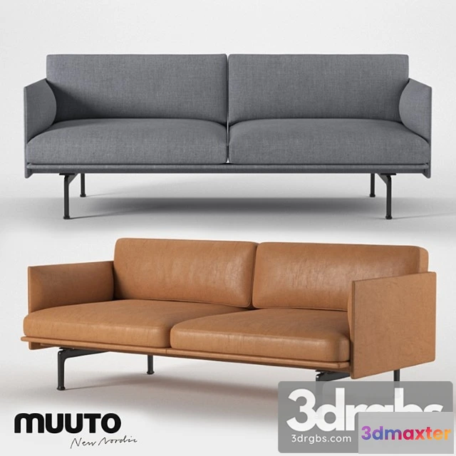 964890 - Muuto outline series sofa 170 2