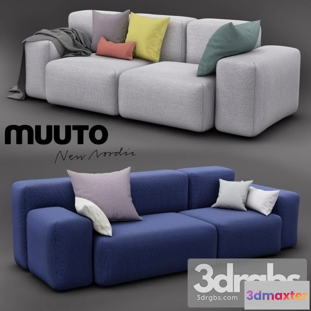 964896 - Muuto Soft Blocks Sofa