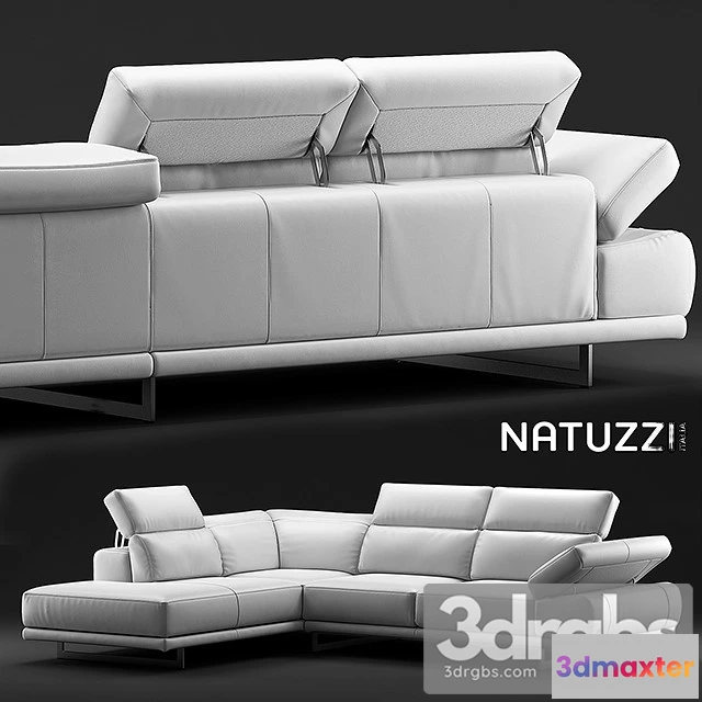 964926 - Natuzzi Borghese Sofa 01