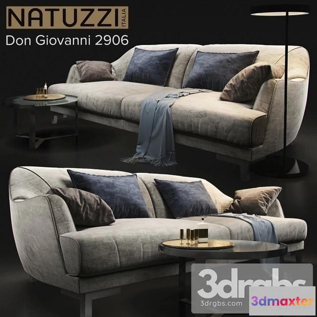 964928 - Natuzzi Don Giovanni 2906 Sofa