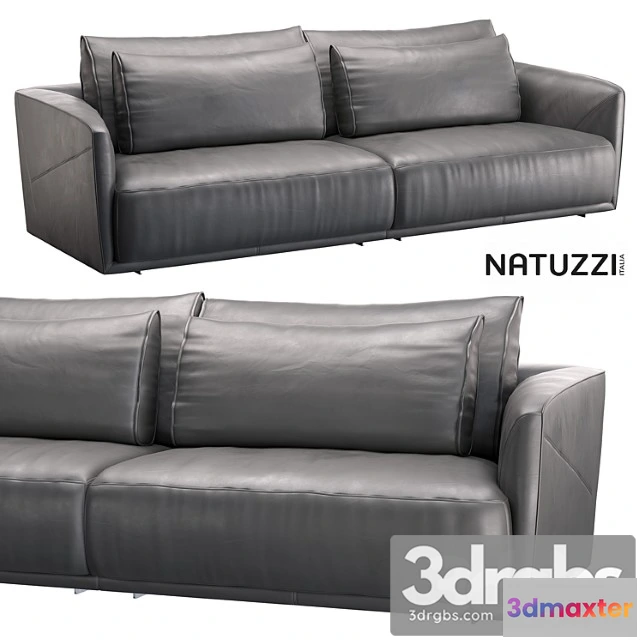 964966 - Natuzzi long beach sofa_222 2
