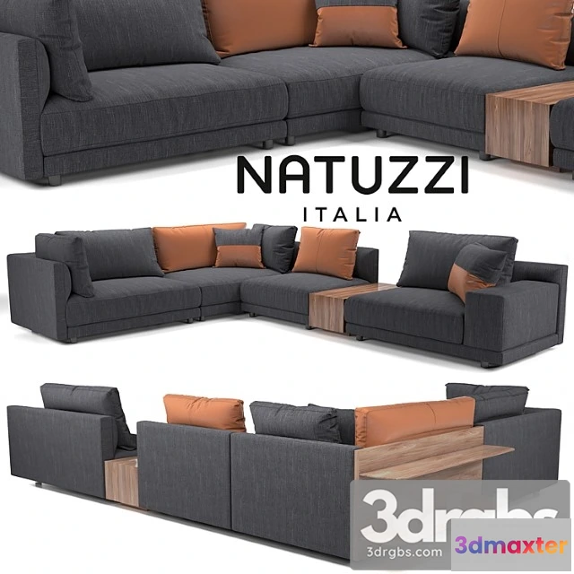 964968 - Natuzzi melpot sectional №2 2