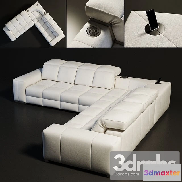 964976 - Natuzzi Surtound Sofa