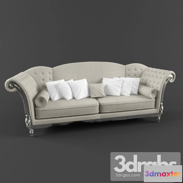 965006 - Neoclassic Luxury Sofa 02