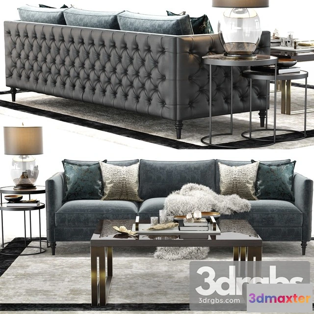 965010 - Neoclassic Luxury Sofa Set