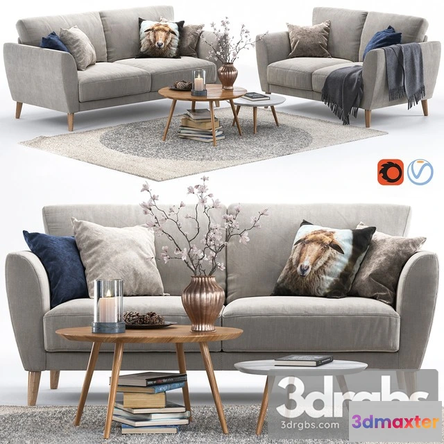 965334 - Pohjanmaan Aria Sofa