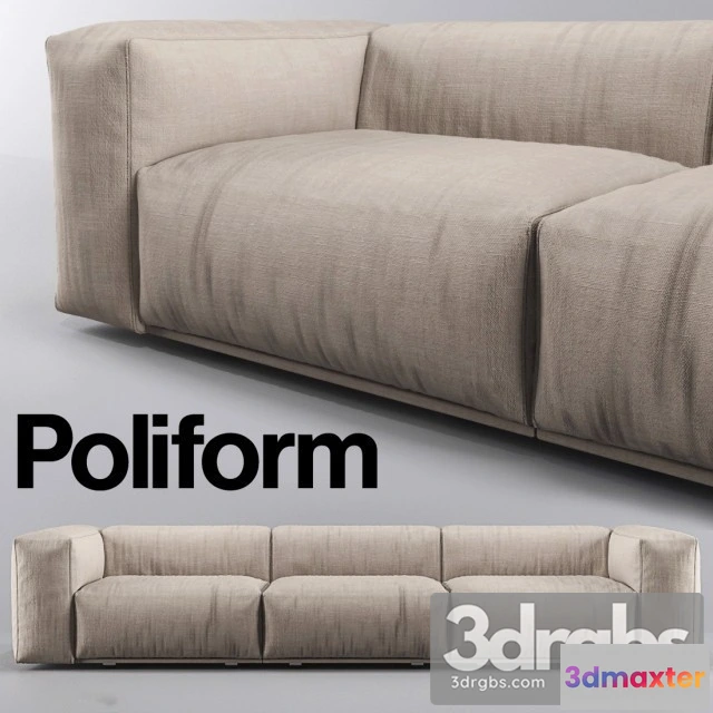 965380 - Poliform Bolton Sofa 01