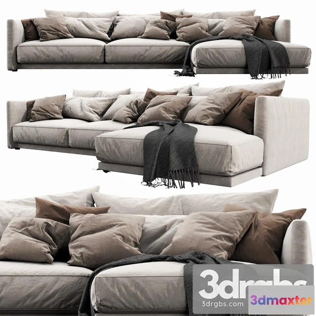 965386 - Poliform Bristol Chaise Lounge