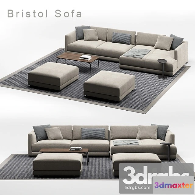 965402 - Poliform Bristol Sofa Composition