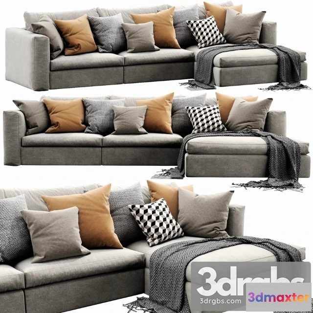 965422 - Poliform Dune Chaise Lounge