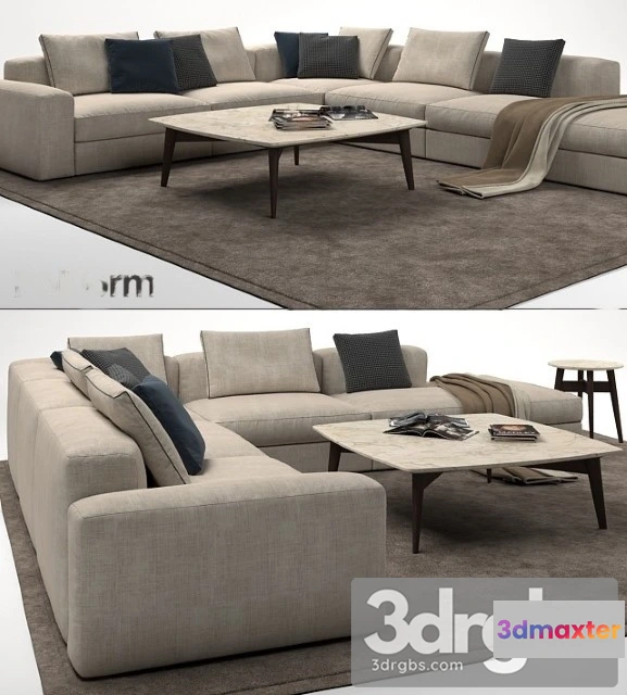 965426 - Poliform Dune Sofa 01