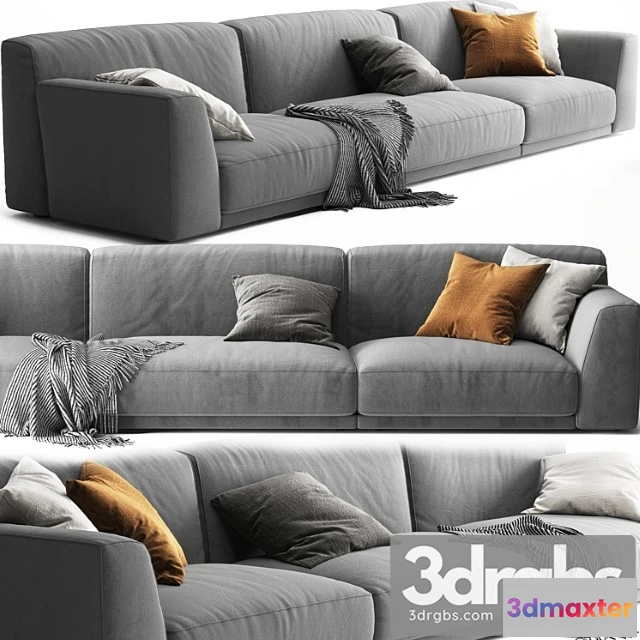 965478 - Poliform Paris Seoul Sofa
