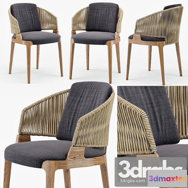 965590 - Potocco Velis Hand Weaved Armchair - No.2