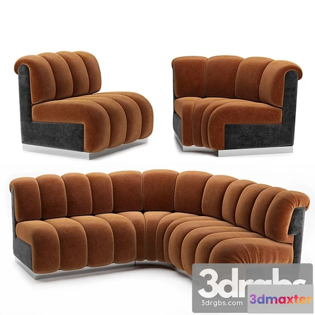 965726 - Restaurant Modular Sofa