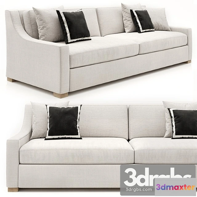 965816 - RH Parisian Classic Slope Arm Sofa