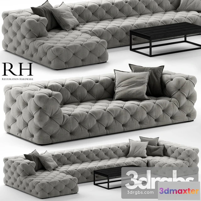965820 - Rh Soho Tufted Sofa 01