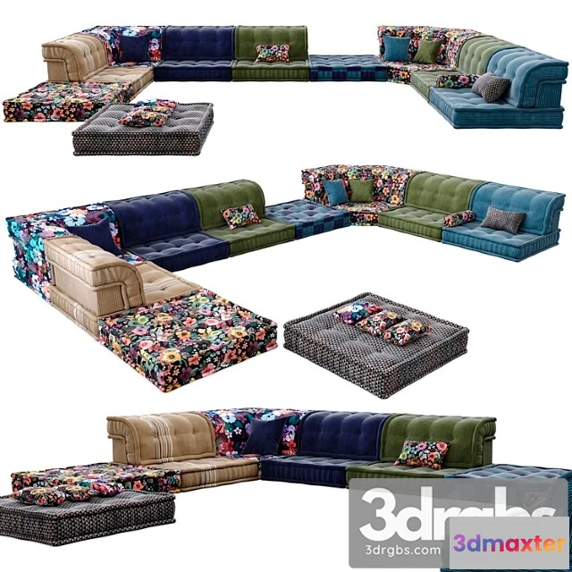 965882 - Roche bobois mah jong sofa 2