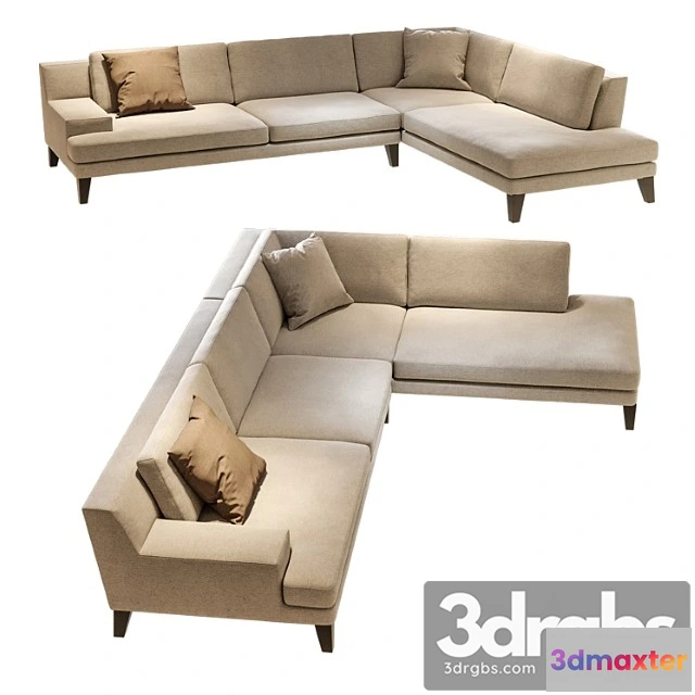 965888 - Roche bobois playlist corner sofa 2