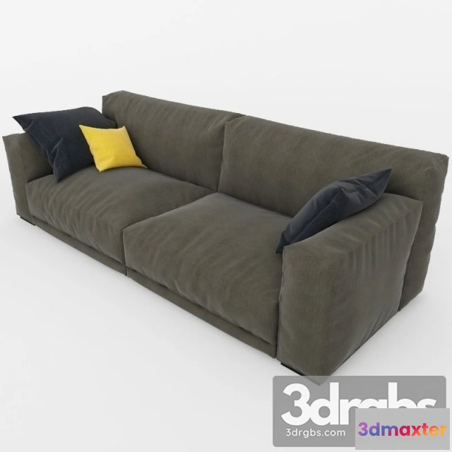 965936 - Rolf Benz Fabric Sofa