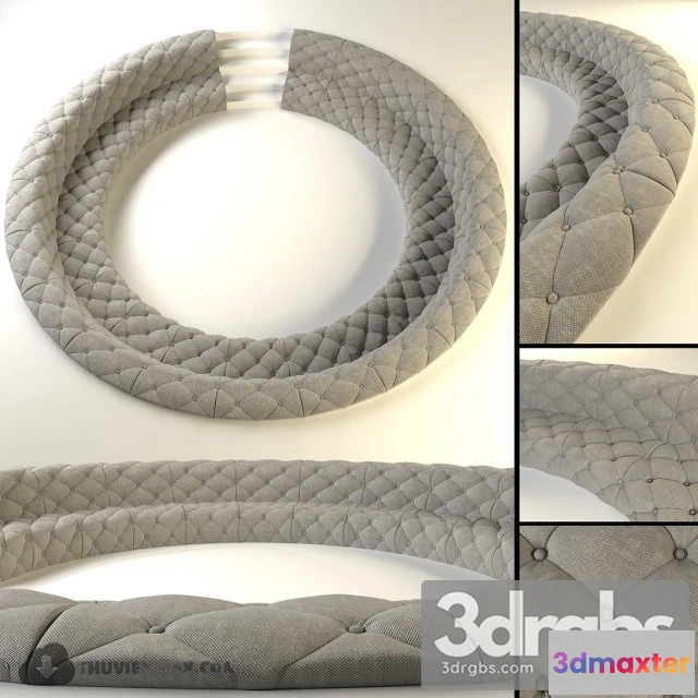 965982 - Round  Couch Modem