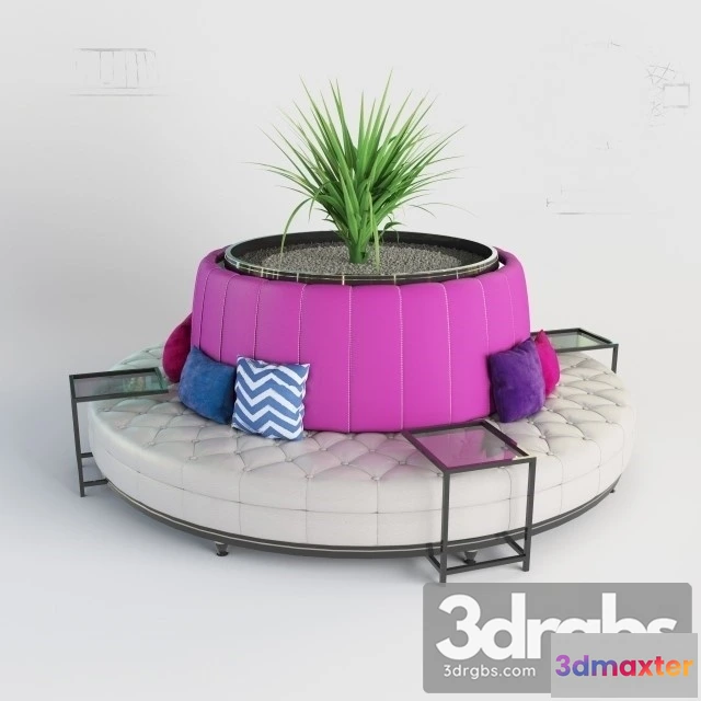 965986 - Round Sofa