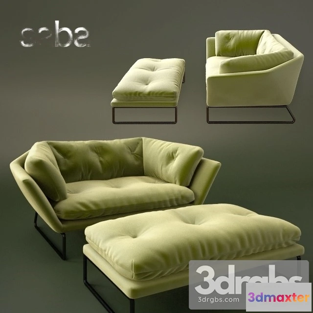 966040 - Saba NewYork Suite Sofa 01