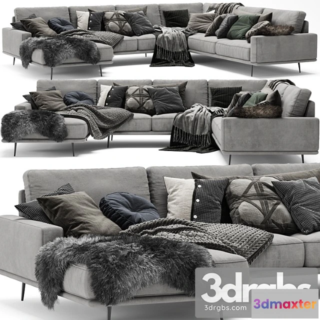 966122 - Scandinavian set - boconcept carlton sofa 2