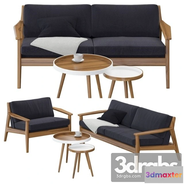 966126 - Scandinavian Sofa Set