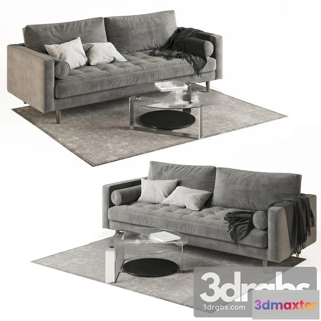 966132 - Scott 2 Seater Sofa 01