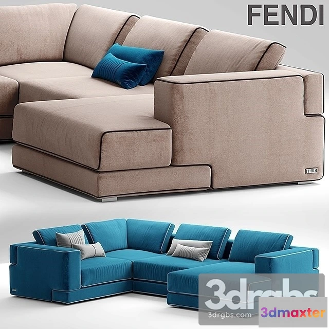 966270 - Sloane Fendi Casa Sofa