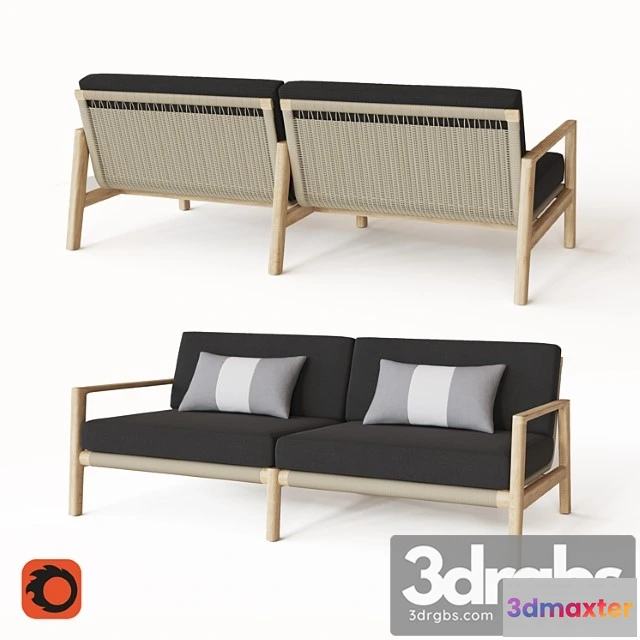 966350 - Sofa 72 mesa teak sofa