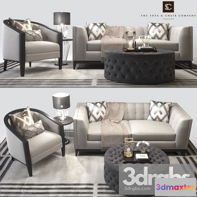 966380 - Sofa And Company Living Set 01
