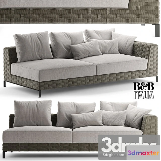 966436 - Sofa bebitalia Ray Outdoor Natural 2