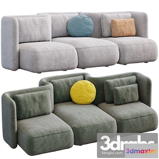 966704 - Sofa Gala By Saba 1