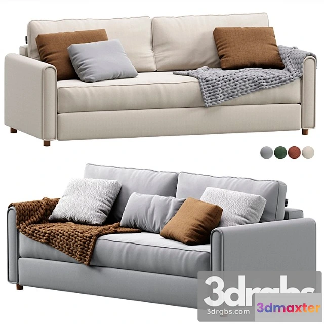 966768 - Sofa Lille Velvet Light By Divan Ru Divan Lille